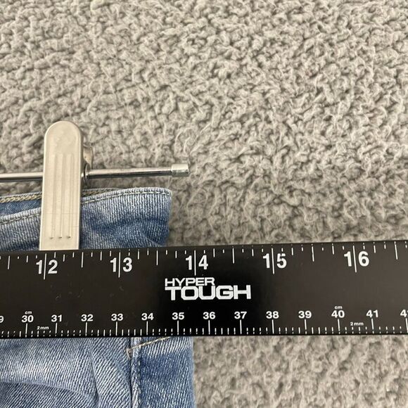 Refuge Skinny Jeans Women 2 Blue Medium Wash Distressed Mid Rise Denim - Picture 6 of 10